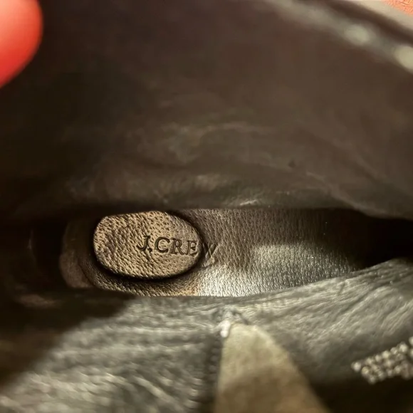 J. Crew Black Moto Boots - Picture 4 of 5